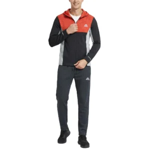 Mens Jabal Textured Tracksuit Set