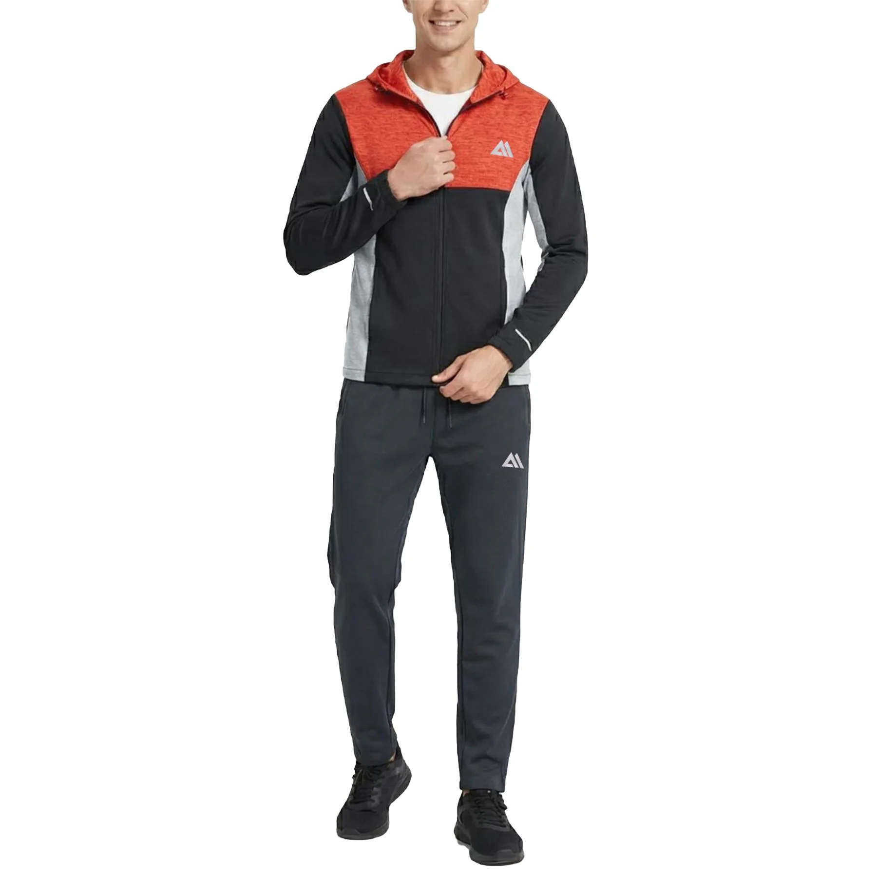 Mens Jabal Textured Tracksuit Set
