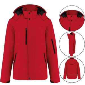 Mens Padded Fleece Lined Soft Shell Waterproof