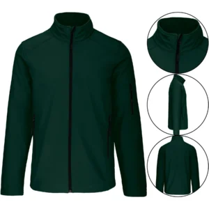 Mens Kariban Fleece Lined Soft Shell Waterproof