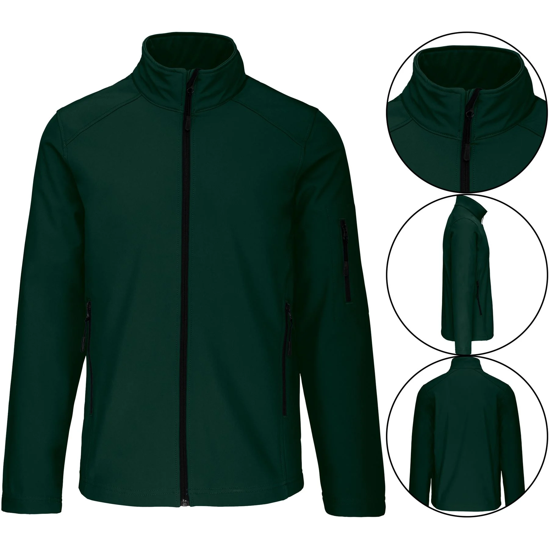 Mens Kariban Fleece Lined Soft Shell Waterproof