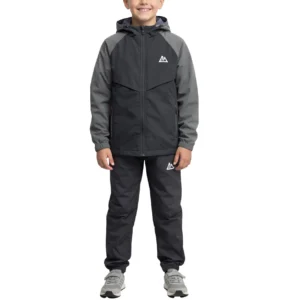 Boys MWA Stretch Hooded Tracksuit Set