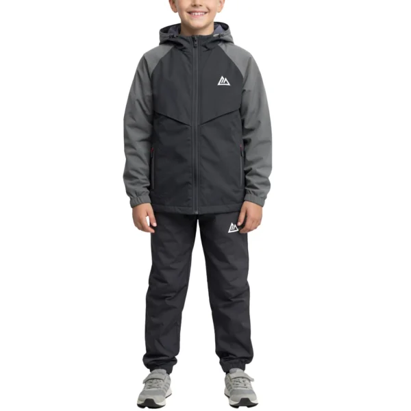 Boys MWA Stretch Hooded Tracksuit Set