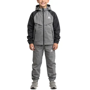 Boys MWA Stretch Hooded Tracksuit Set