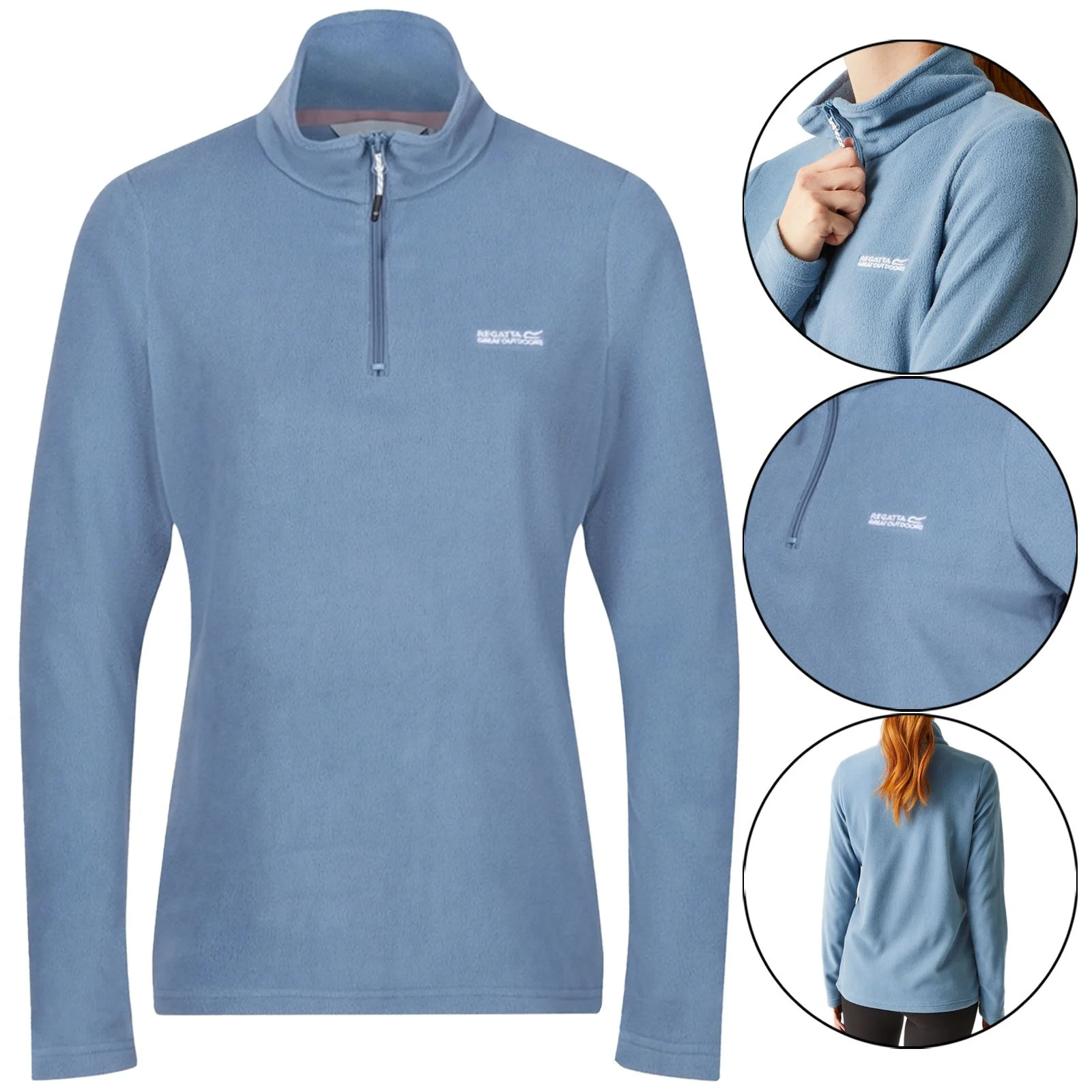 Womens Regatta Quarter Zip Jacket