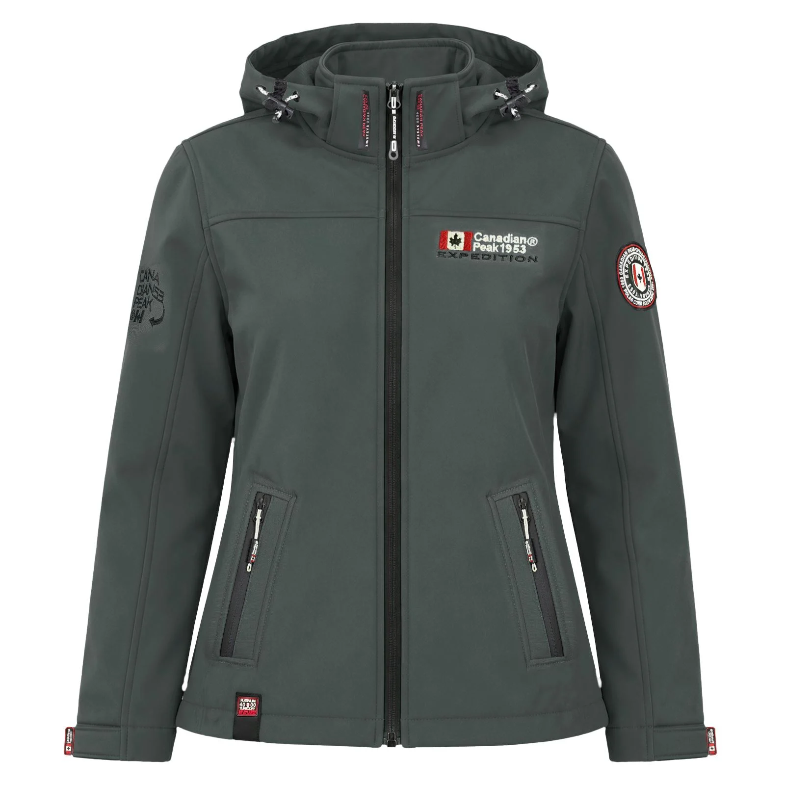 Womens Canadian Peak Hooded Softshell Jacket