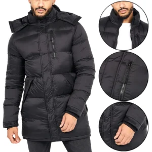 Mens Mentos Padded Waterproof Hooded Jacket