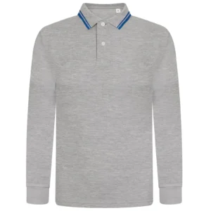 Mens Contrast Tipped Polo Shirt Tipping