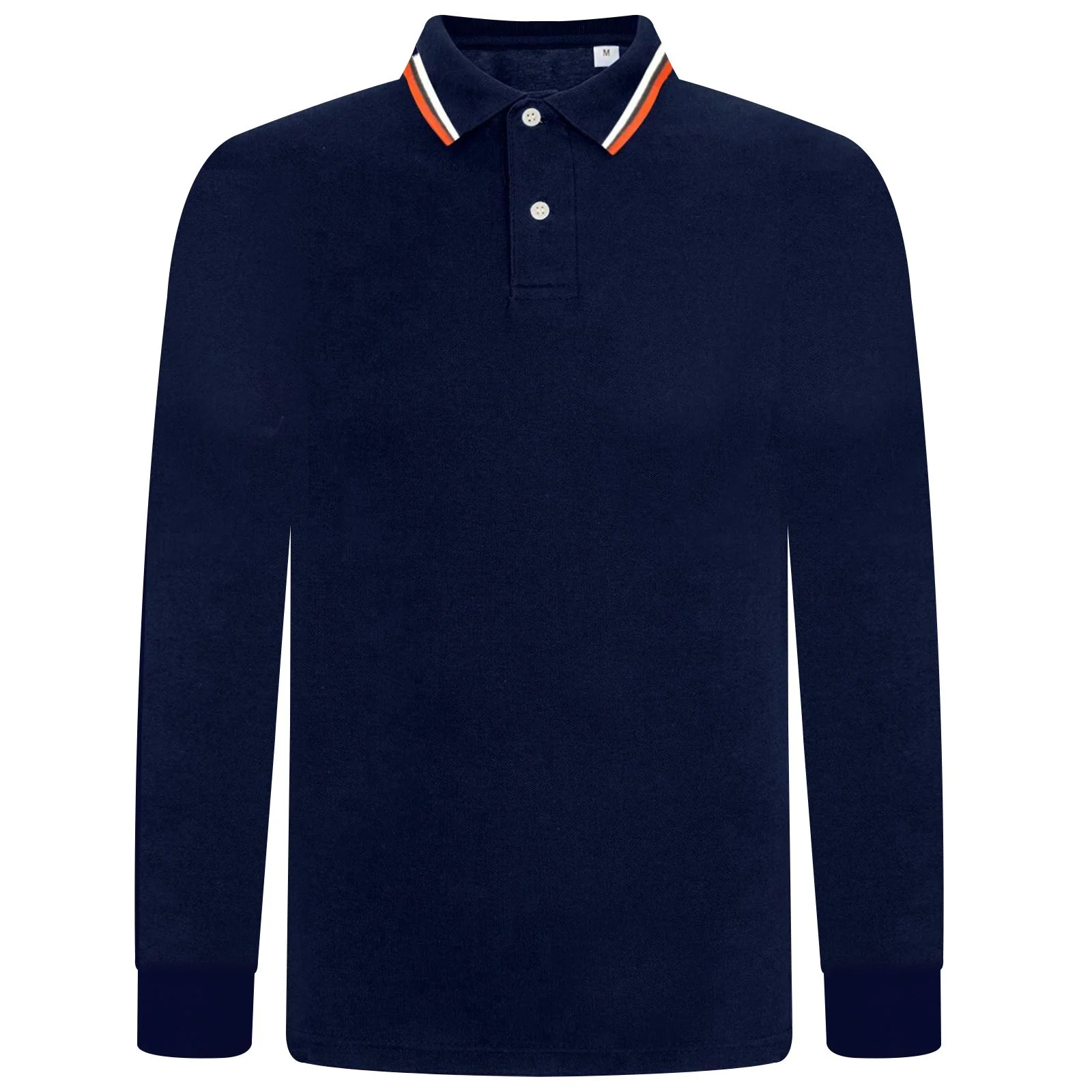 Mens Contrast Tipped Polo Shirt Tipping
