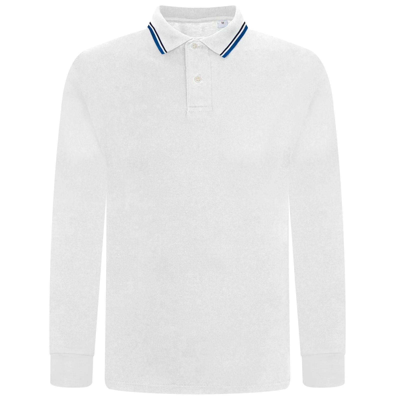Mens Contrast Tipped Polo Shirt Tipping