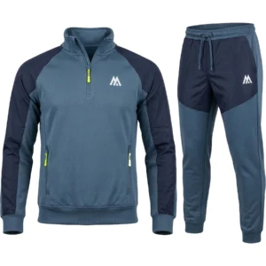 Mens MNTRX 028 Stretch Quarter Zip Tracksuit