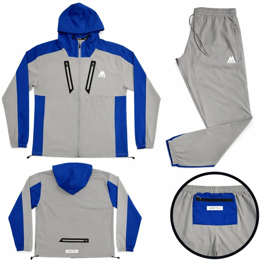 Mens MNTRX 106 Stretch Hooded Tracksuit Set