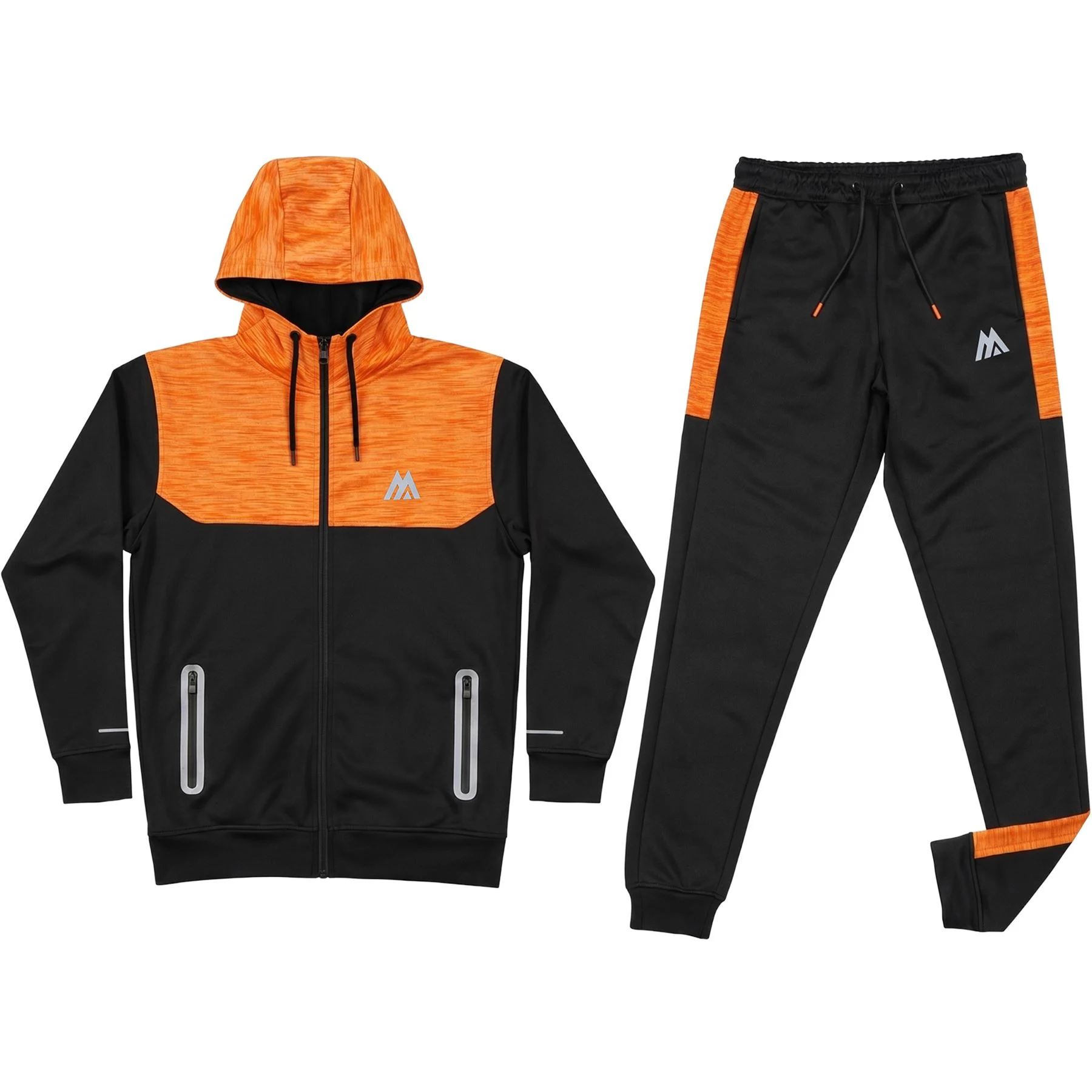 Mens MNTRX 485 Stretch Hooded Tracksuit Set