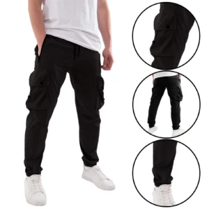 Mens Soul Star MPA Stretch Cargo Joggers
