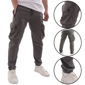 Mens Soul Star MPA Stretch Cargo Joggers