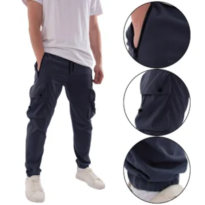 Mens Soul Star MPA Stretch Cargo Joggers