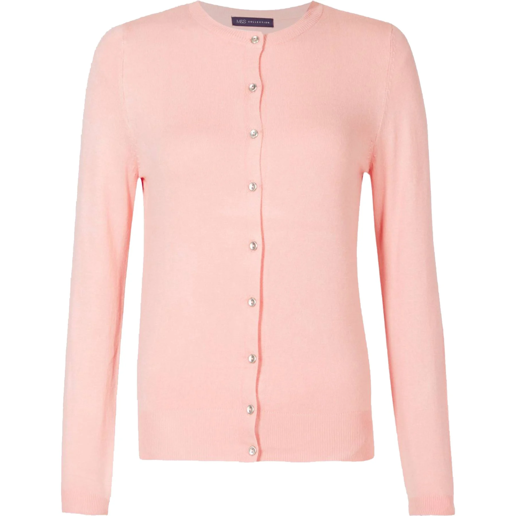 Womens Marks and Spencer Round Neck Cardigan