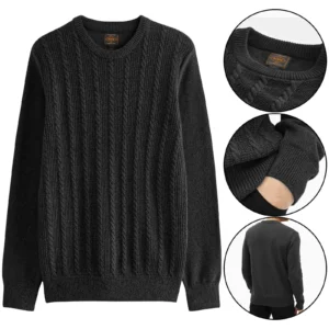 Mens Next Cable Knitted Roll Neck Jumper