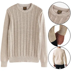 Mens Next Cable Knitted Roll Neck Jumper