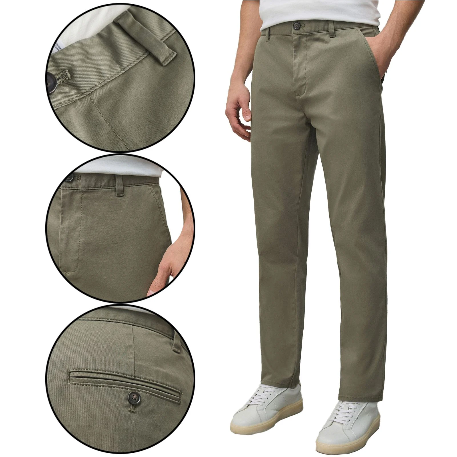 Mens Next Stretch Slim Fit Summer Chino