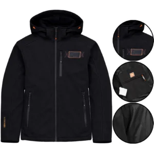Mens Norway Fleece Lined Soft Shell Waterproof