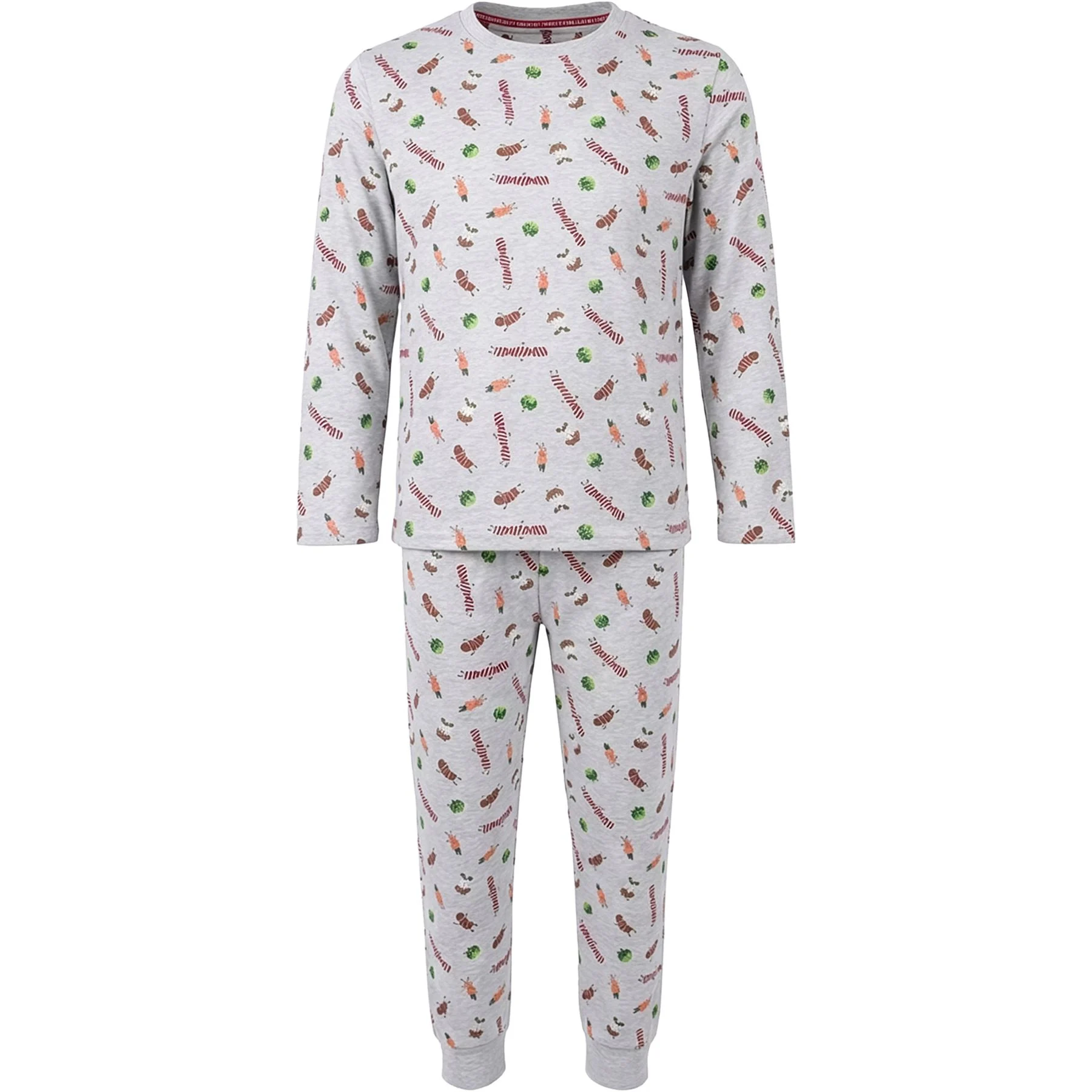 Mens Lounge Pyjama Set Nutmeg