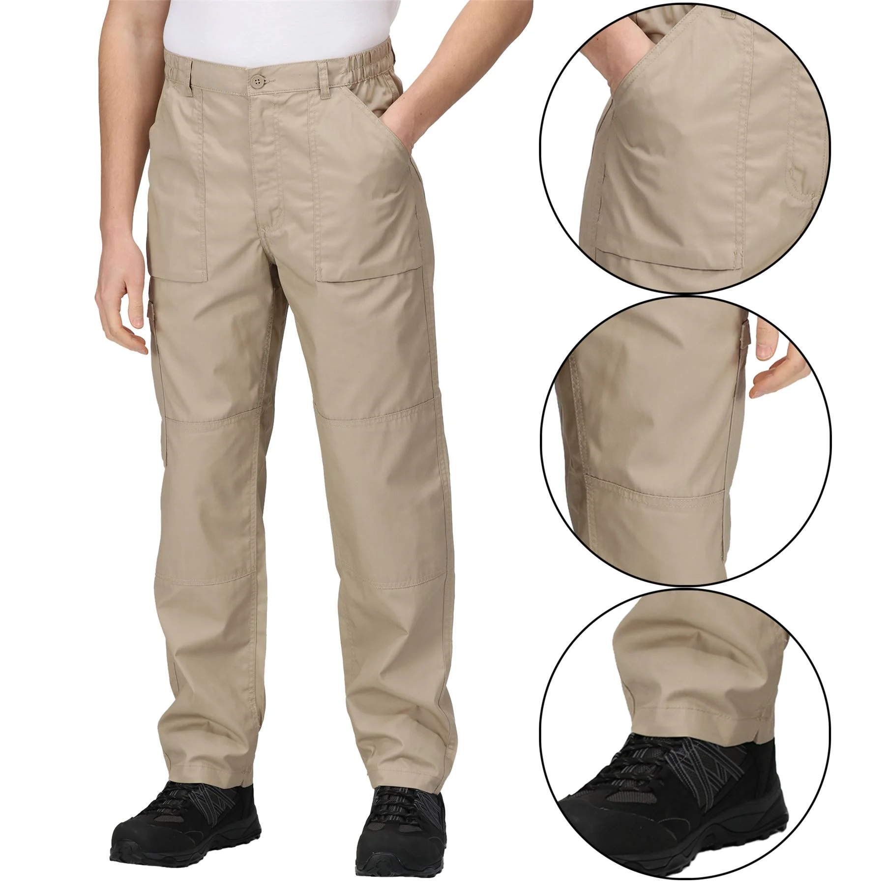 Mens Regatta Action Workwear Cargo Trousers