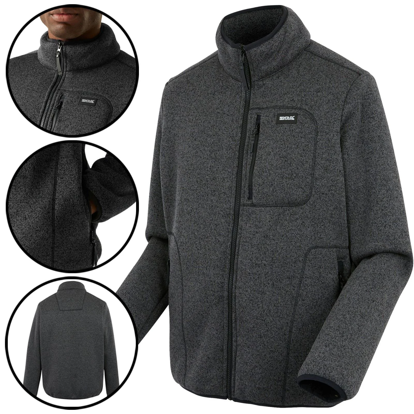 Mens Regatta Barlee Fleece Lined Sherpa Lined