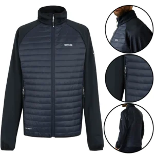 Mens Regatta Clumber Soft Shell Stretch Jacket