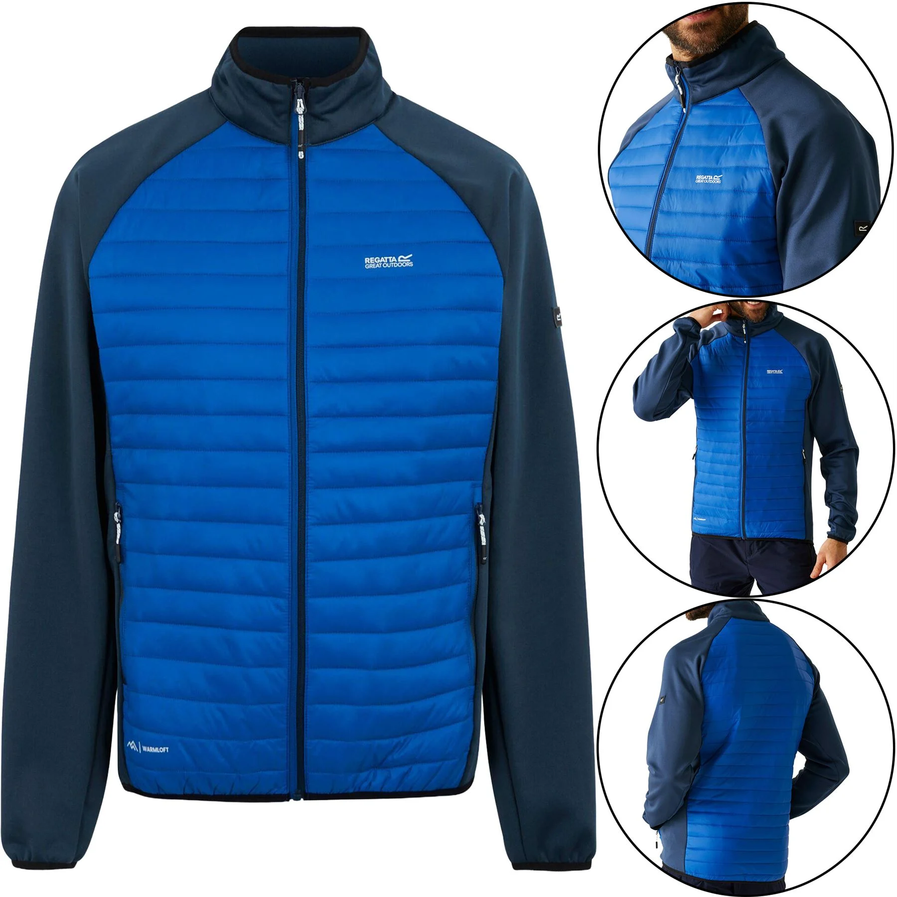 Mens Regatta Clumber Soft Shell Stretch Jacket