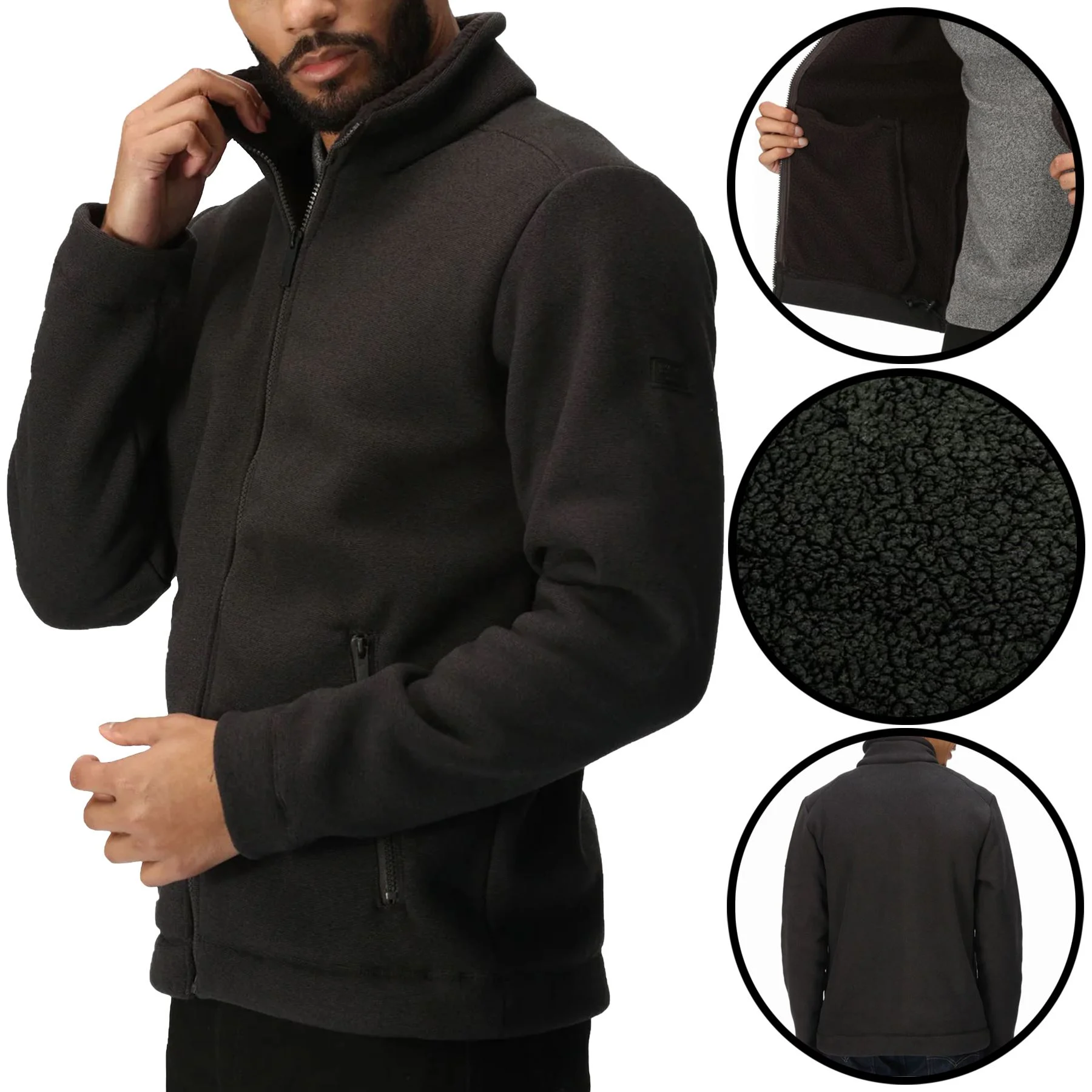 Mens Regatta Garrian Fleece Lined Sherpa Lined
