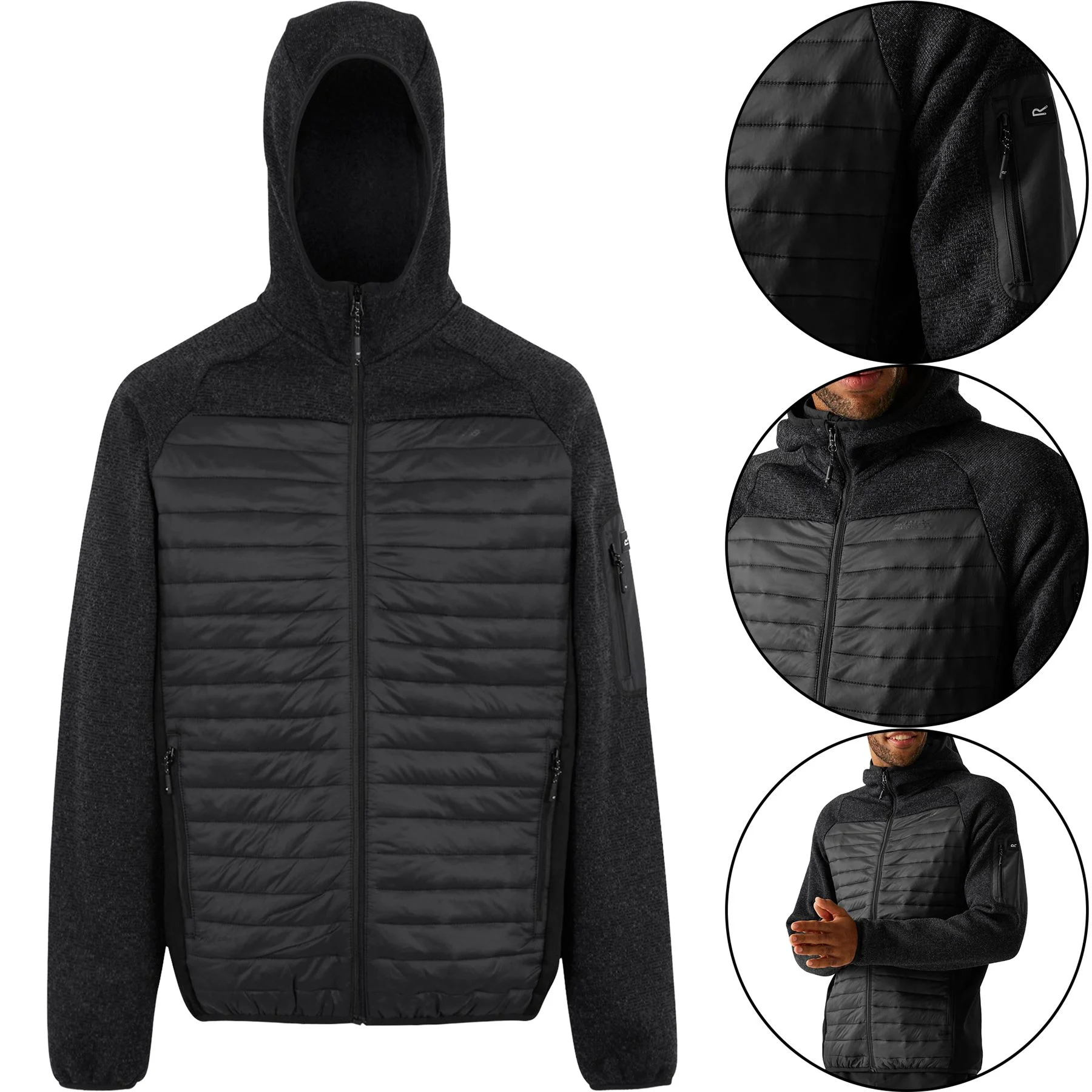 Mens Regatta Newhill Soft Shell Stretch Jacket