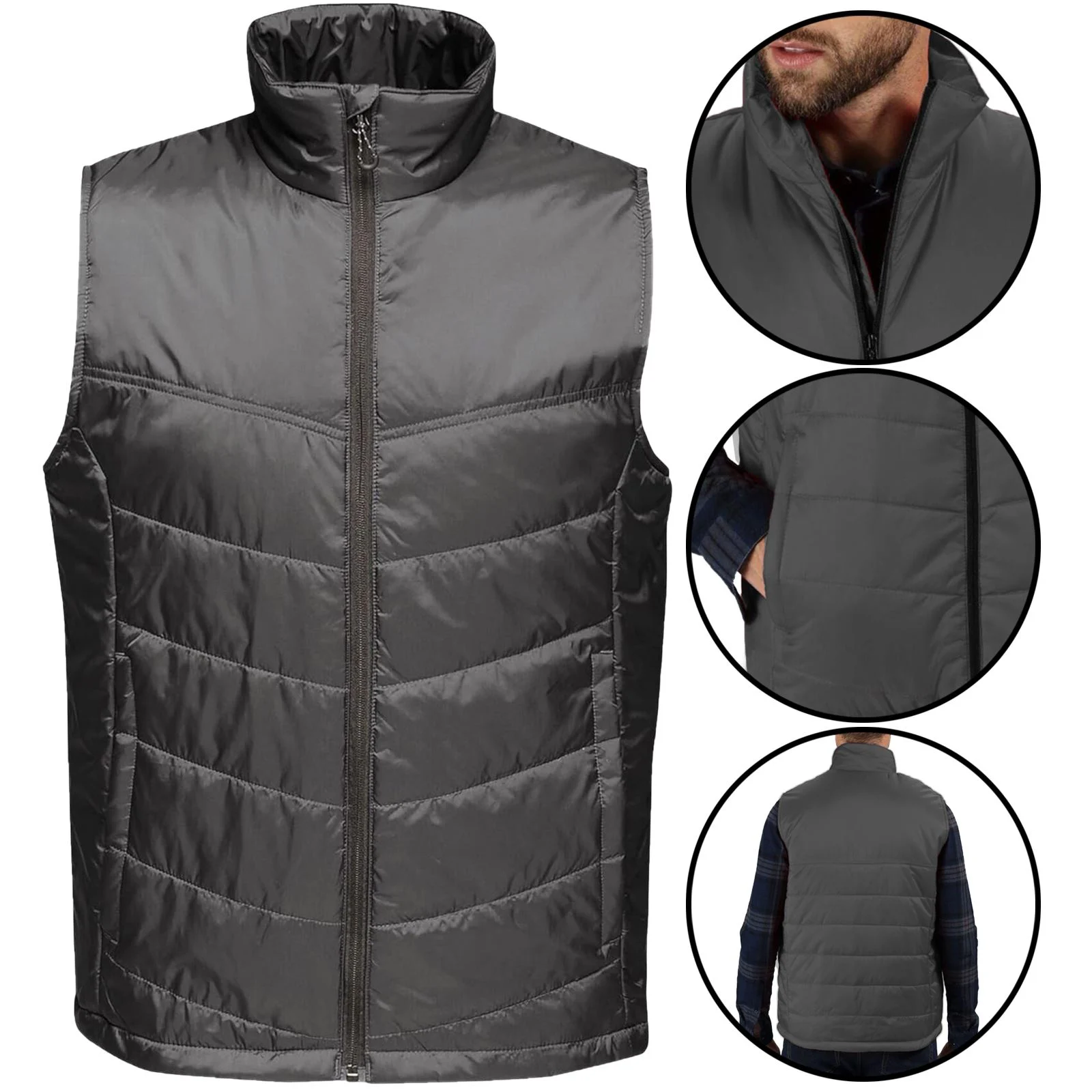 Mens Regatta Stage Padded Thermal Gilet