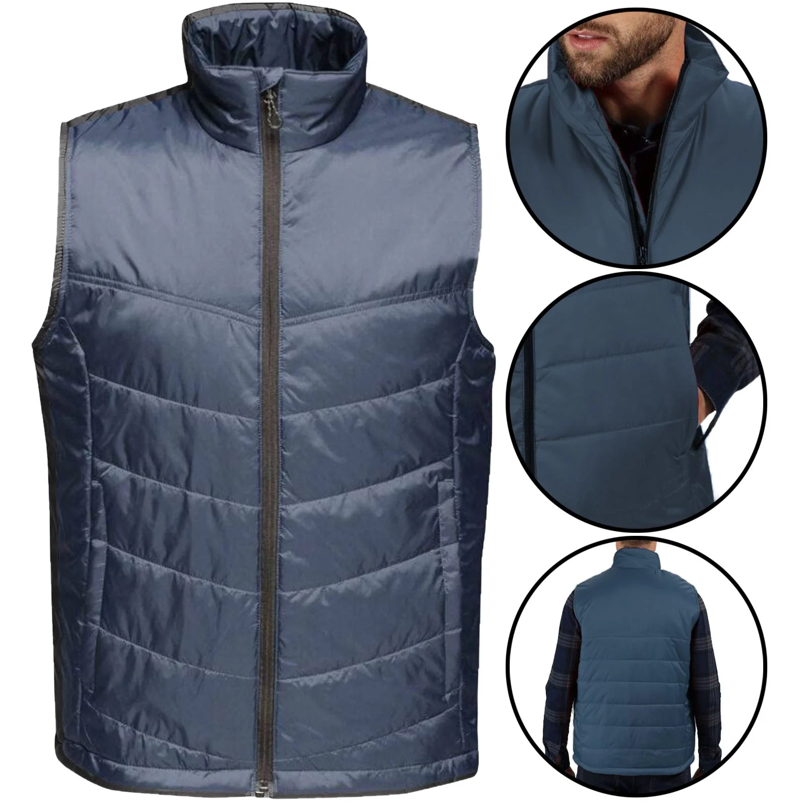 Mens Regatta Stage Padded Thermal Gilet