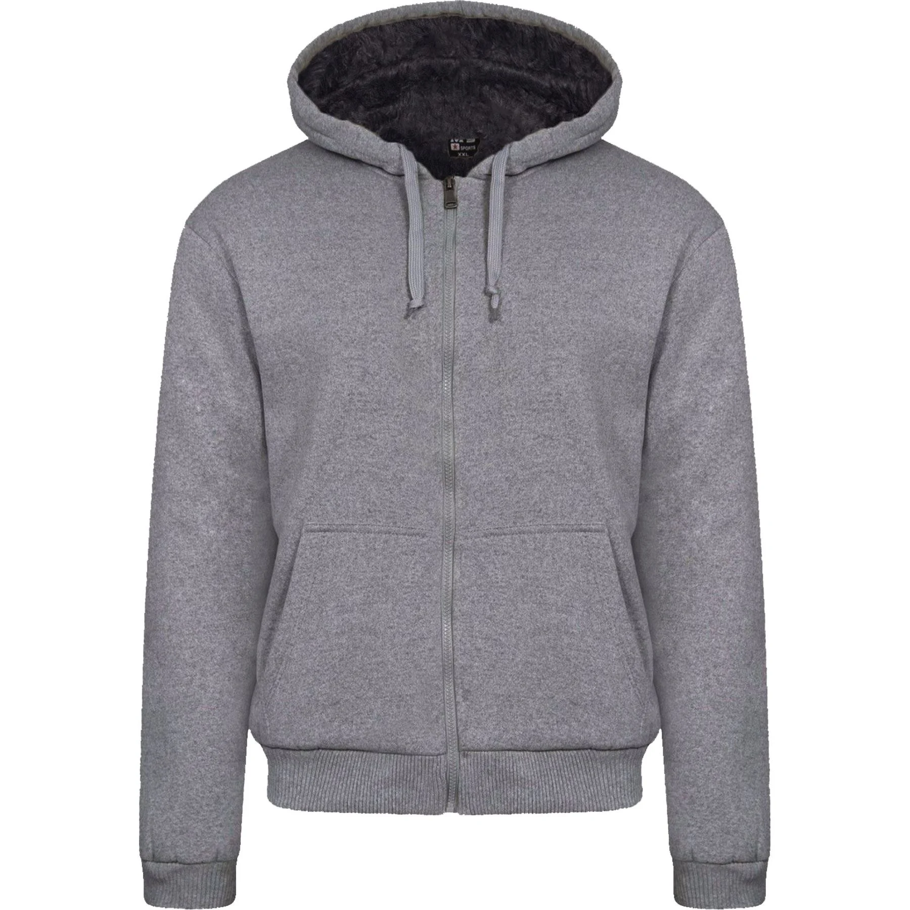 Unisex Sherpa Sherpa Lined Hoodie