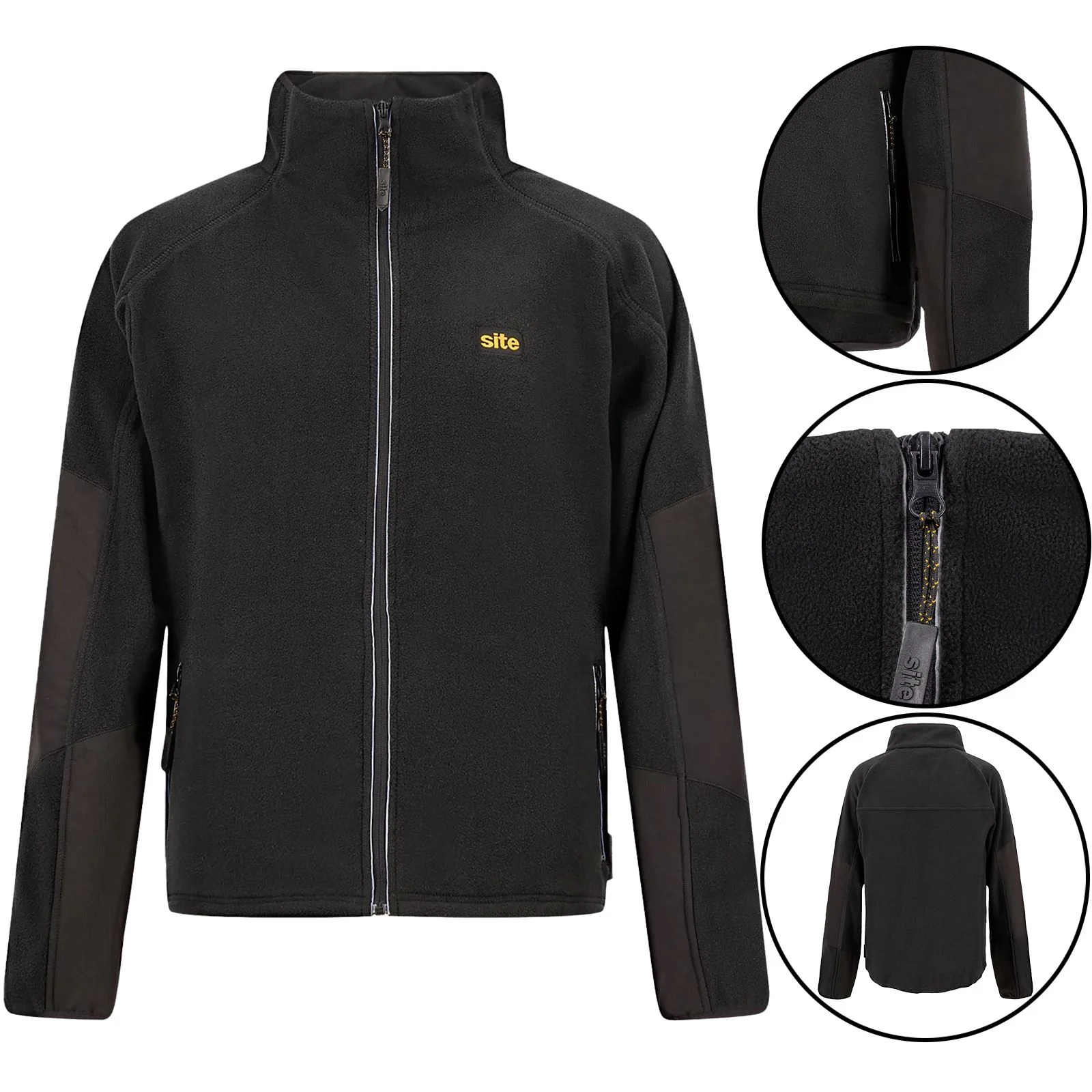 Mens Site Zip Up Jacket