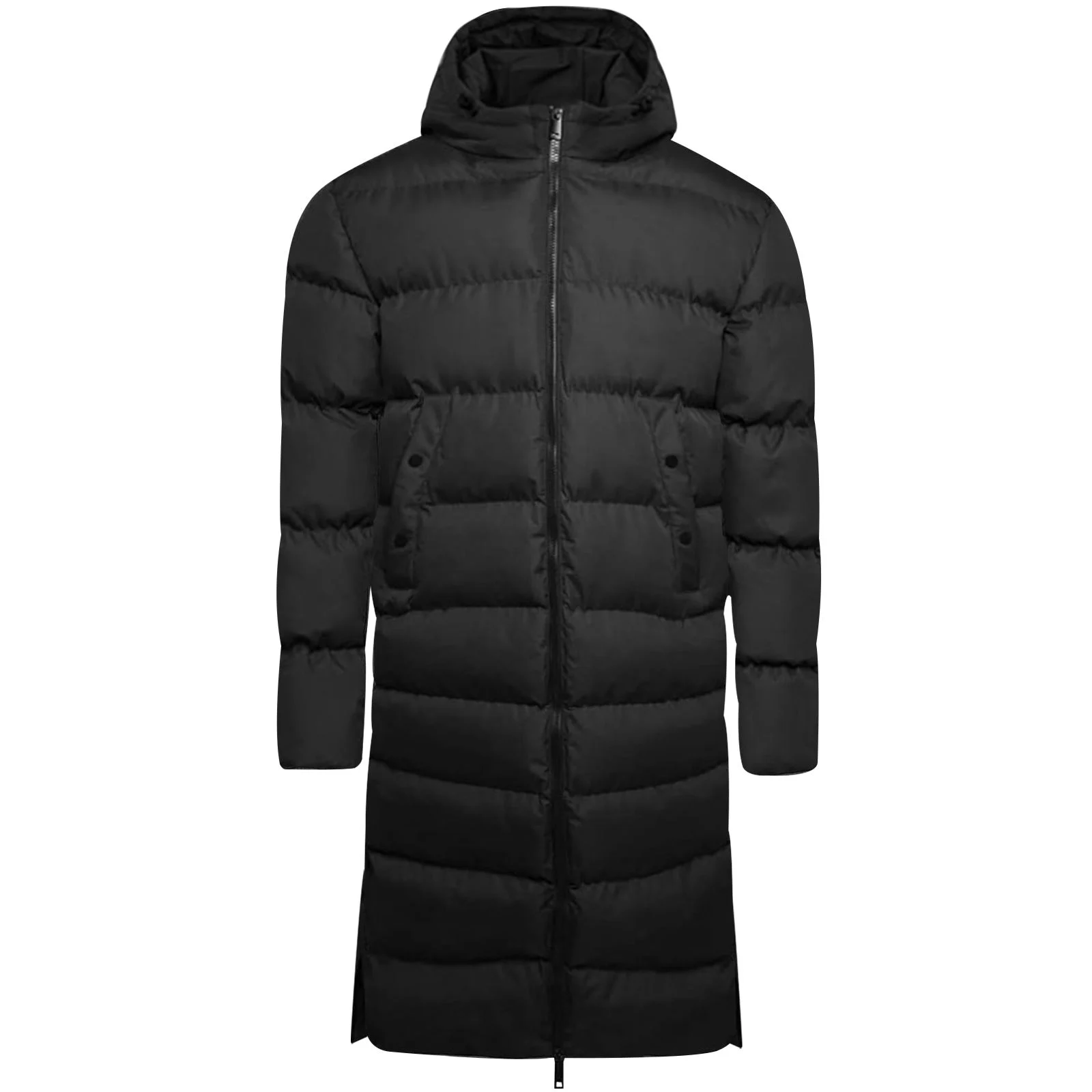 Mens Soul Star Padded Hooded Jacket