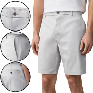 Mens Stretch Summer Workwear Chino Shorts