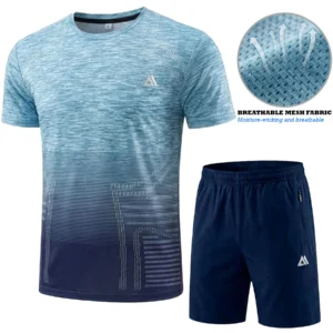 Mens Sublimation Stretch Short Set