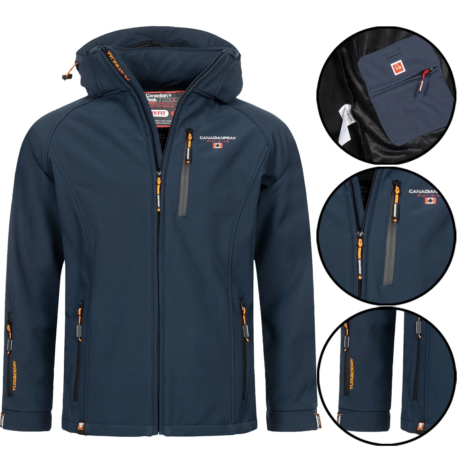 Mens Tabooeak Fleece Lined Soft Shell Waterproof