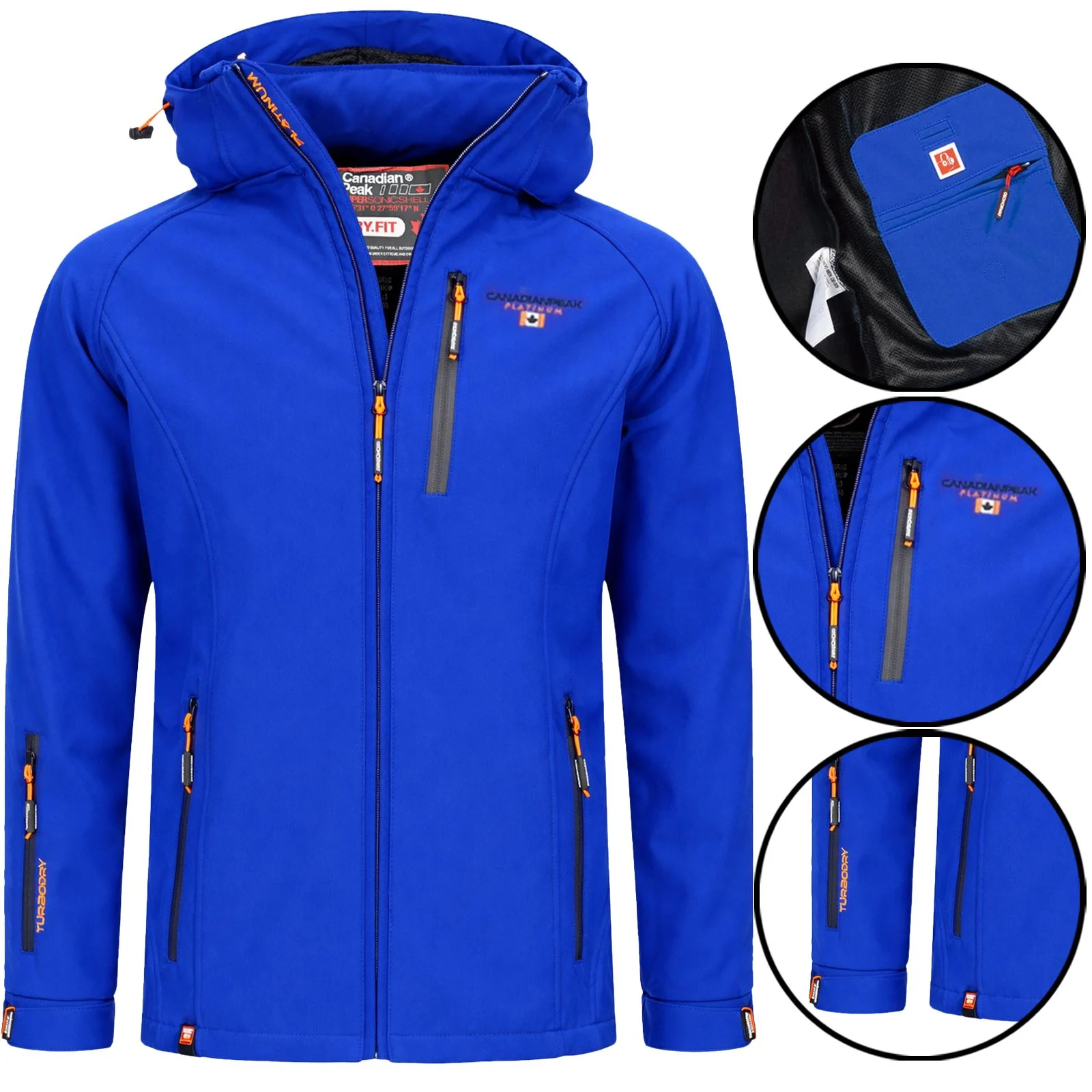 Mens Tabooeak Fleece Lined Soft Shell Waterproof