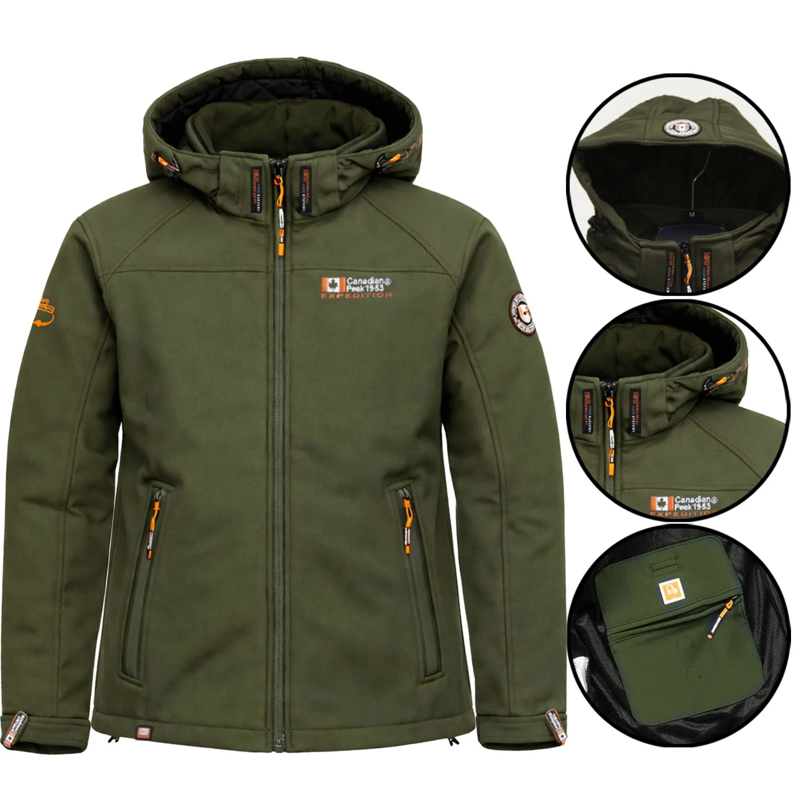 Mens Takeneak Fleece Lined Soft Shell Waterproof