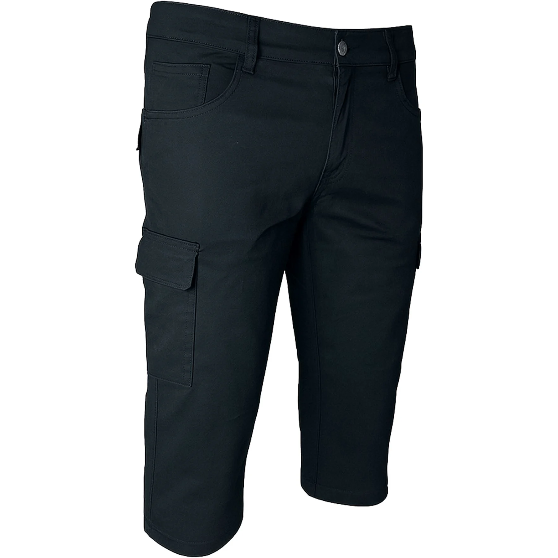 Mens Stretch Cargo Chino Shorts