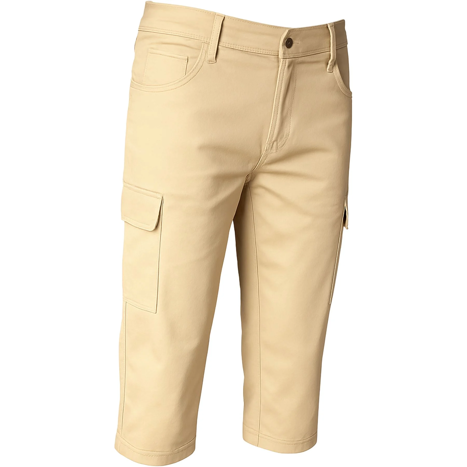 Mens Stretch Cargo Chino Shorts