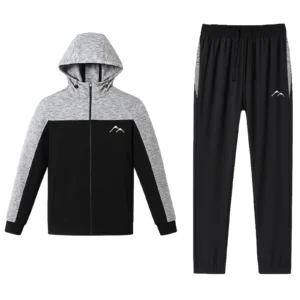 Mens Trail Stretch Hooded Tracksuit Set