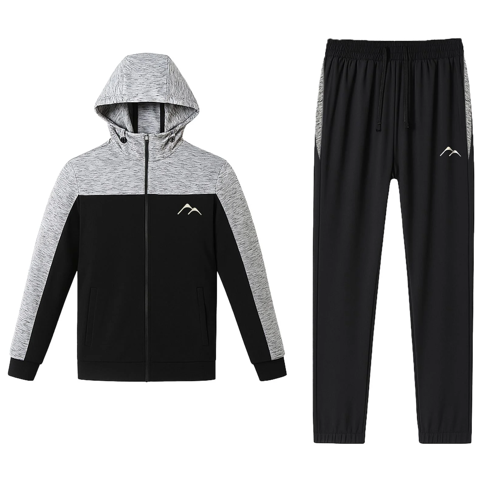 Mens Trail Stretch Hooded Tracksuit Set