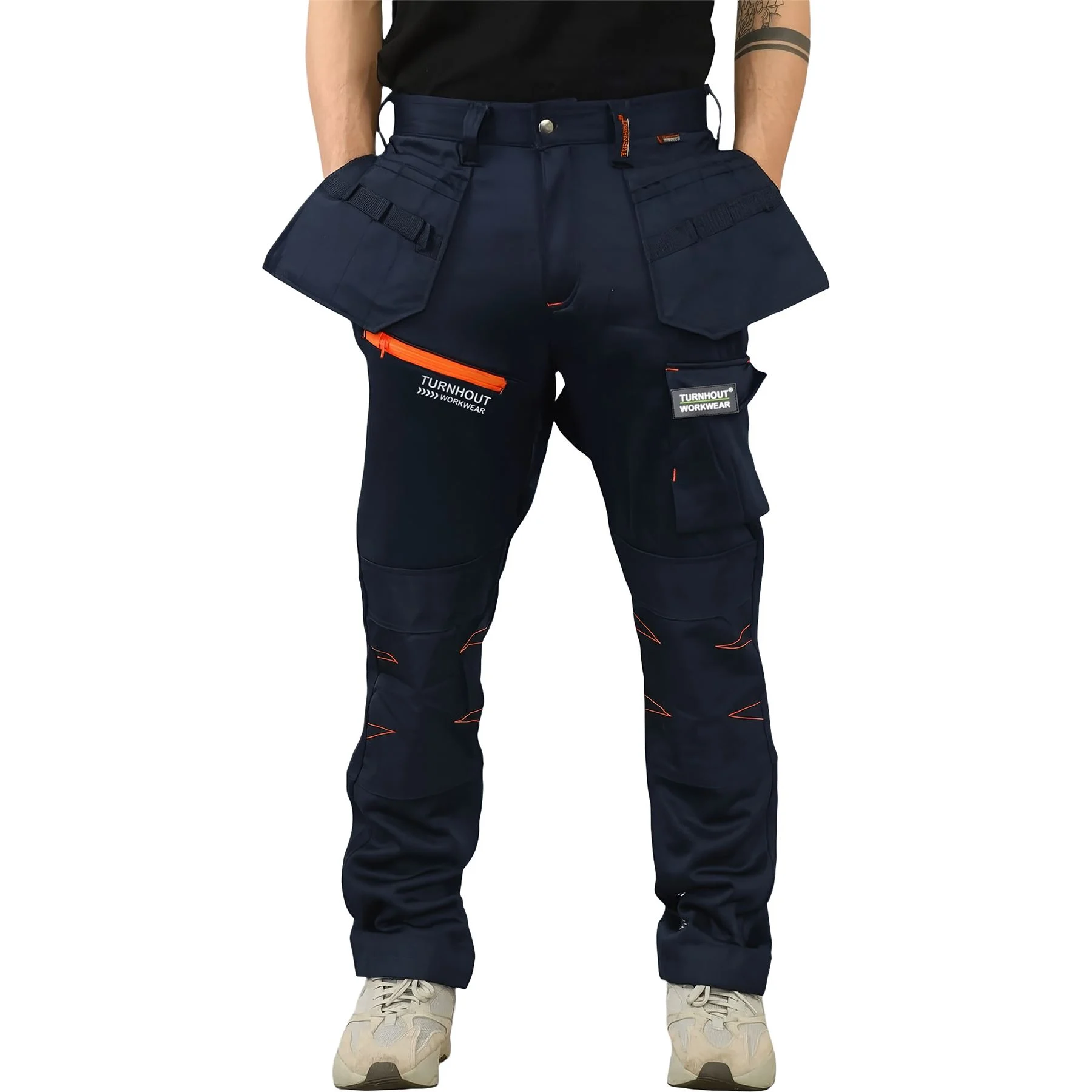 Mens Fleece Lined Soft Shell Waterproof Workwear