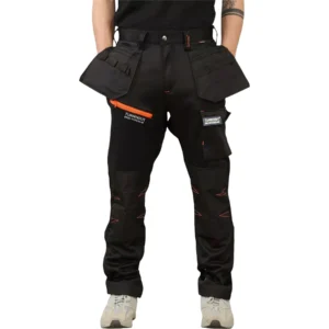 Mens Fleece Lined Soft Shell Waterproof Workwear