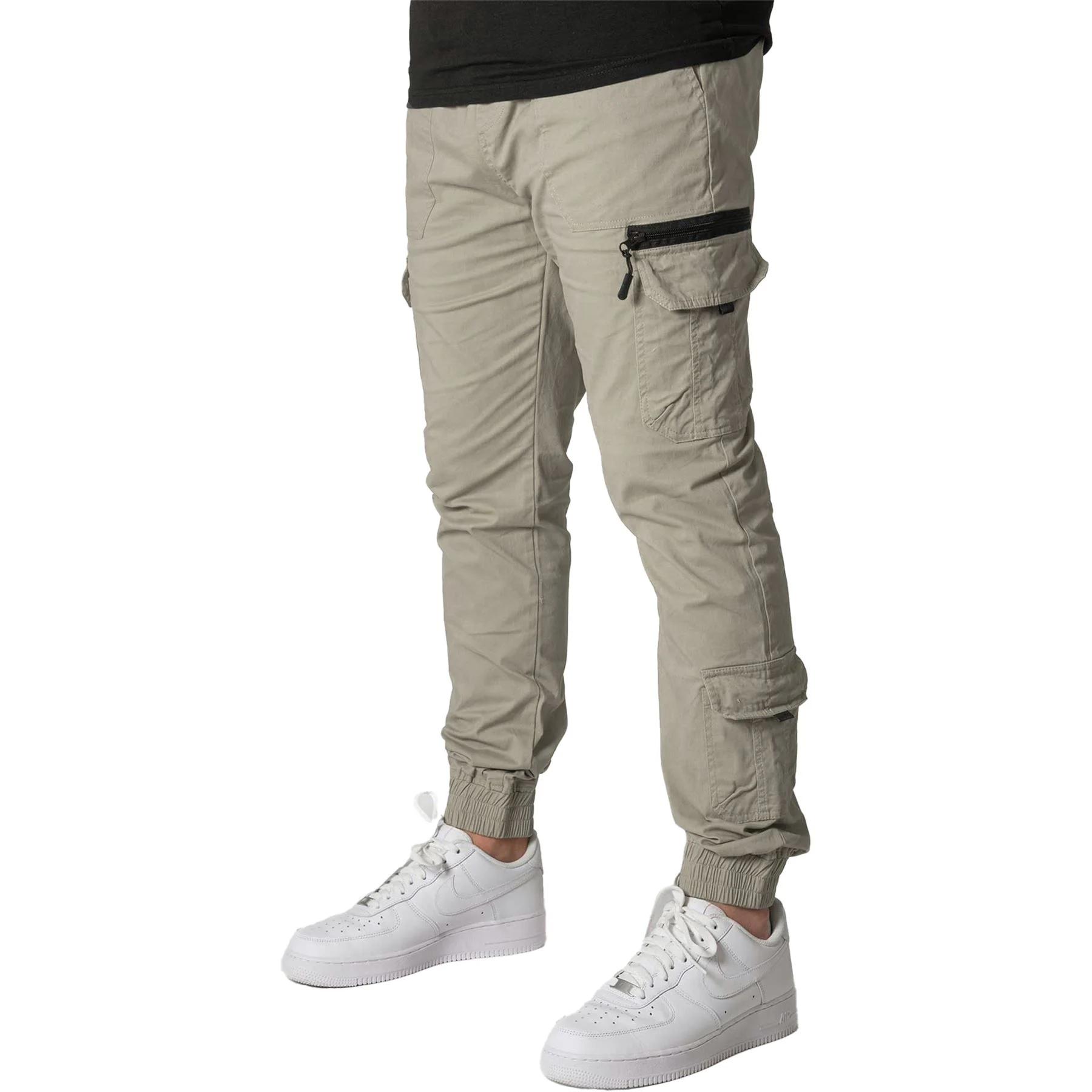 Mens Soul Star Tyrell Stretch Cargo Joggers