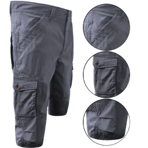 Mens Stretch Cargo Shorts
